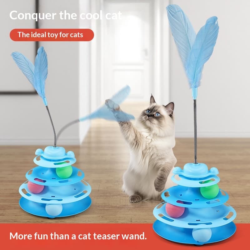 Cat Toy Self-Entertainment Cat Turntable Ball